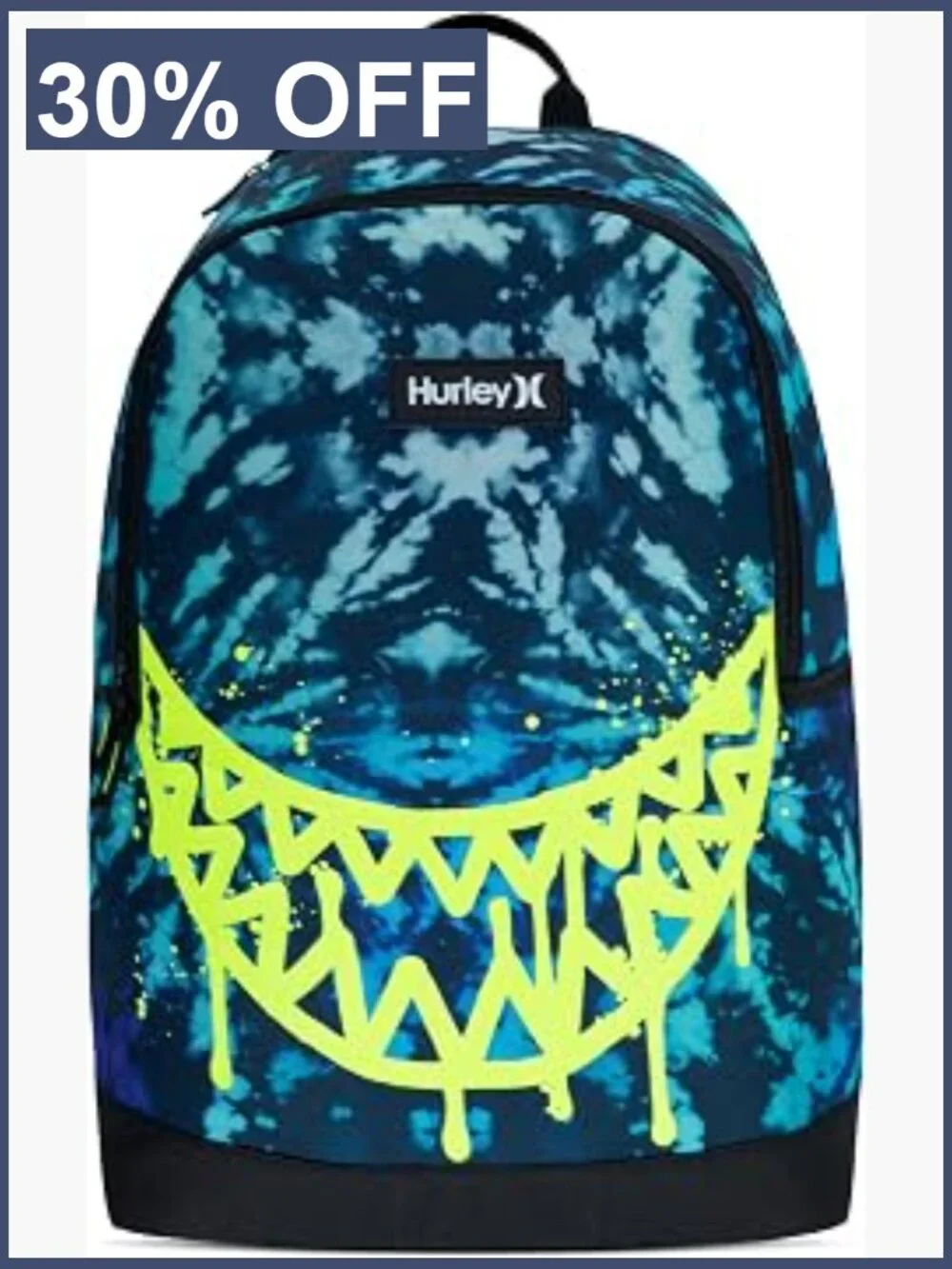 Unisex Graphic Backpack with Laptop Pocket, Durable Polyester, School